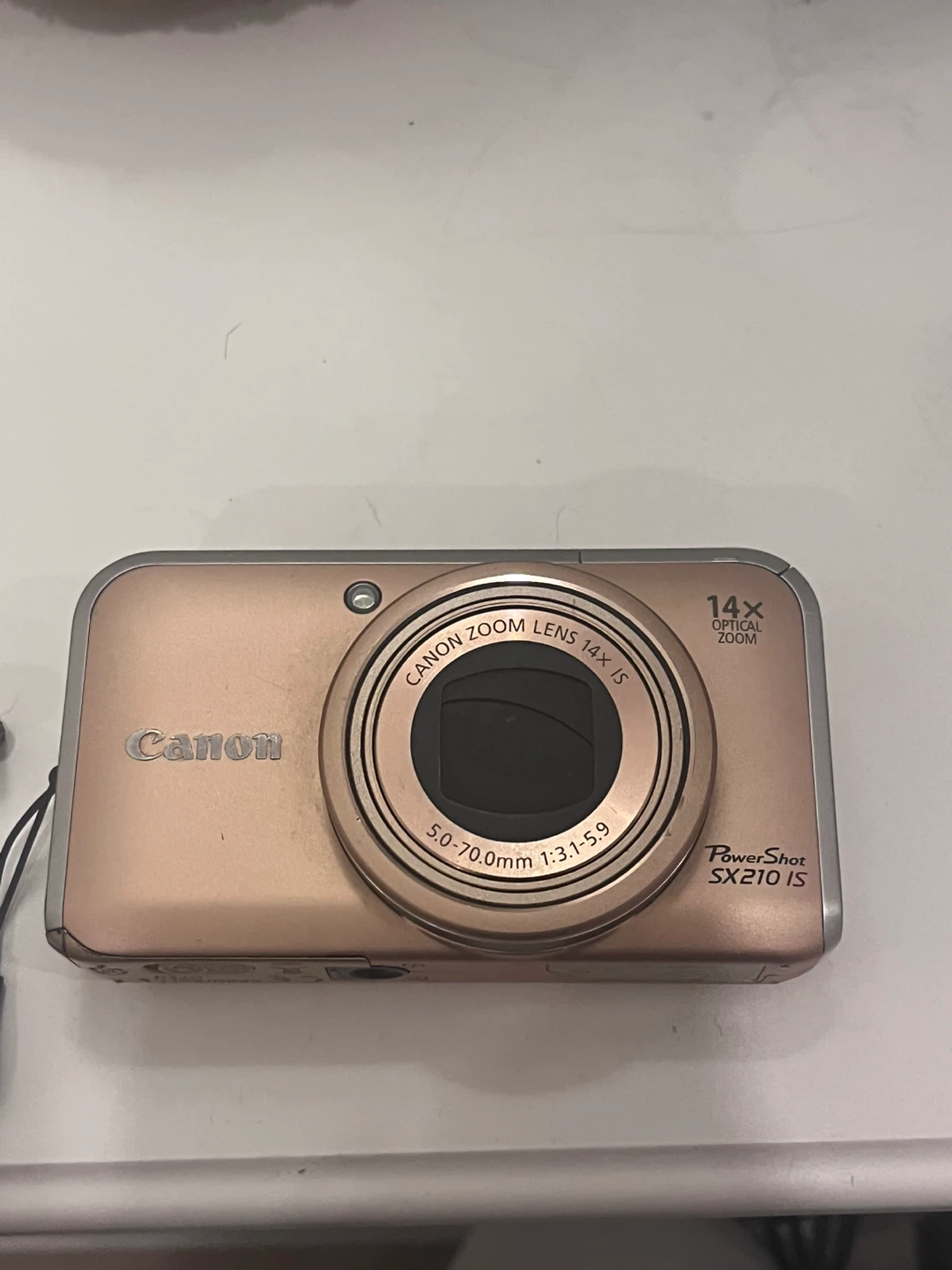 Canon PowerShot SX210 IS Digital Camera - Rose Gold - photo 2