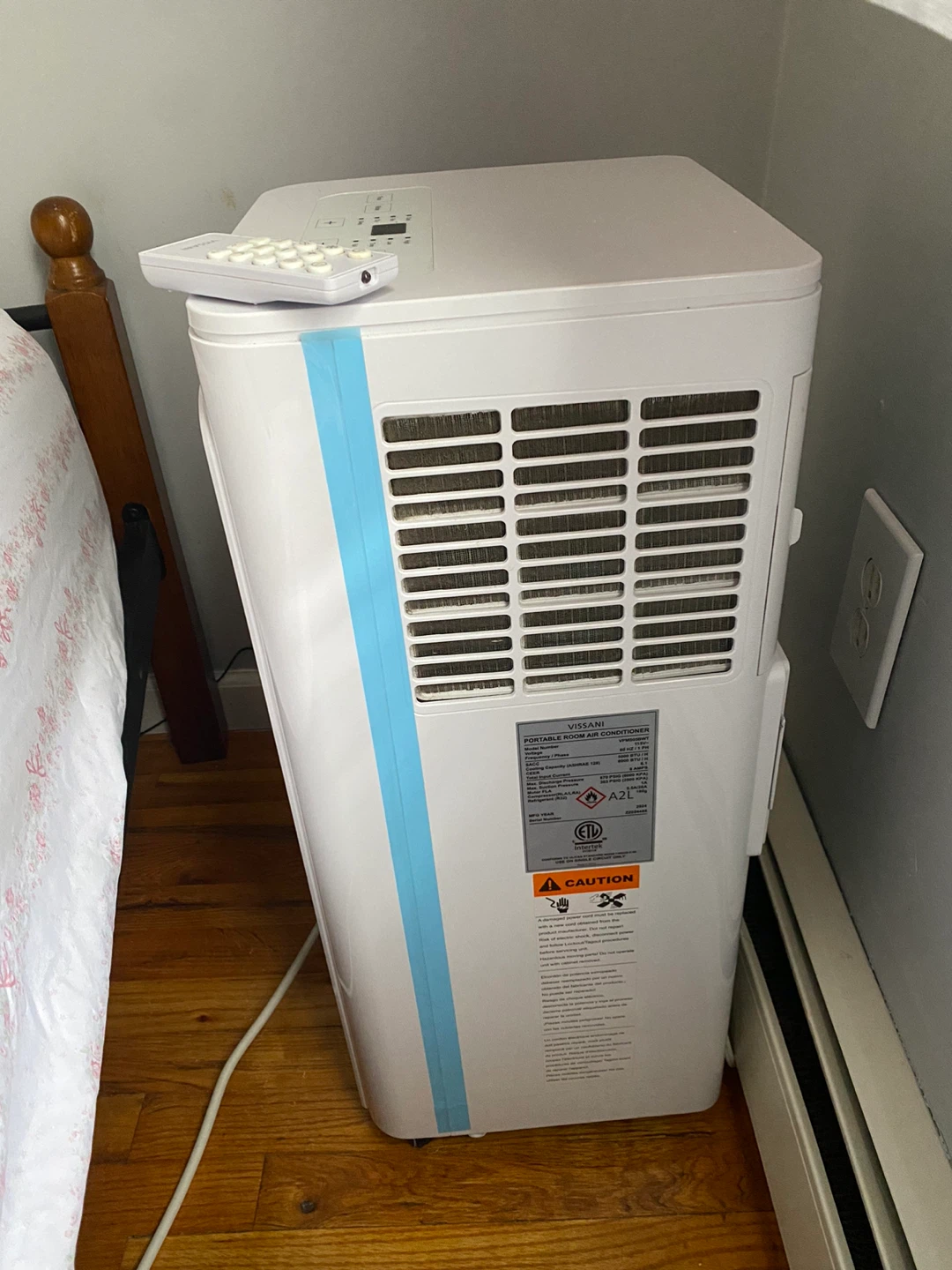 VISSANI Portable Room Air Conditioner VPMS05BWT - photo 2