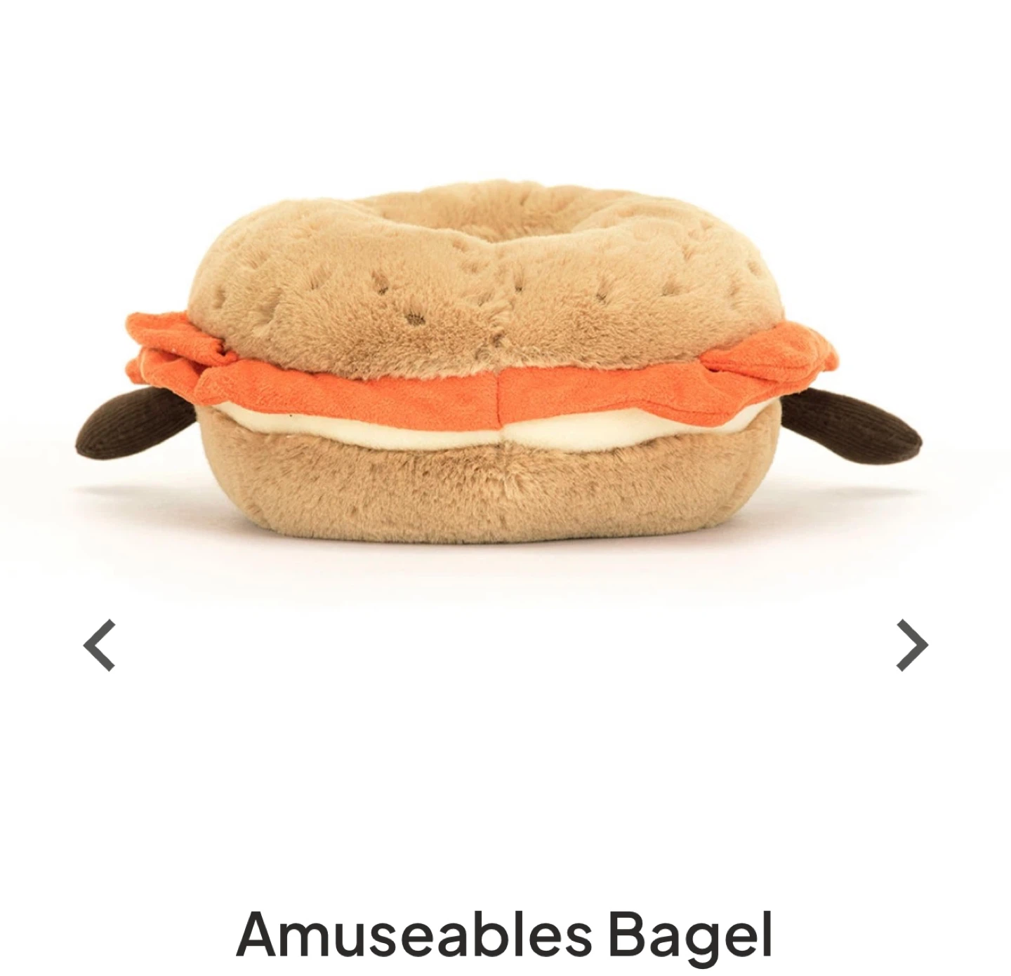 Jellycat Amuseables Bagel Plush Toy - photo 4