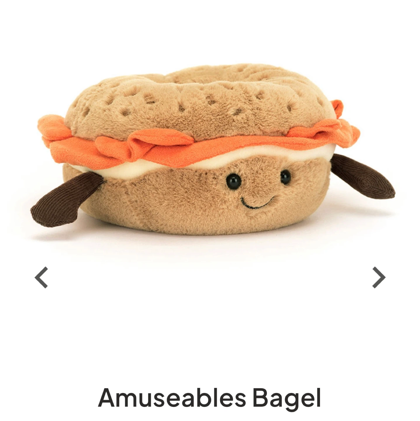 Jellycat Amuseables Bagel Plush Toy - photo 2