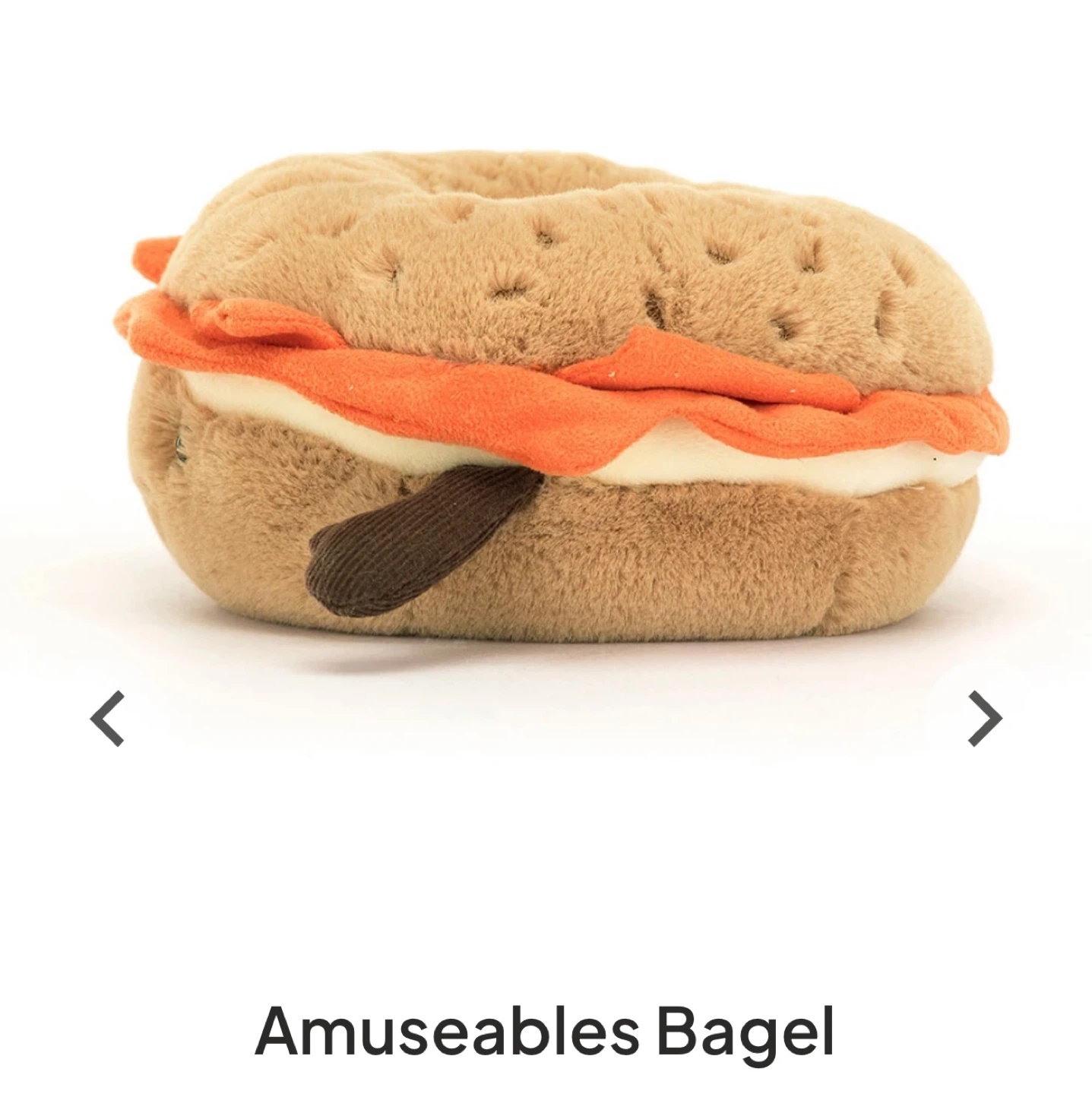 Jellycat Amuseables Bagel Plush Toy - photo 3