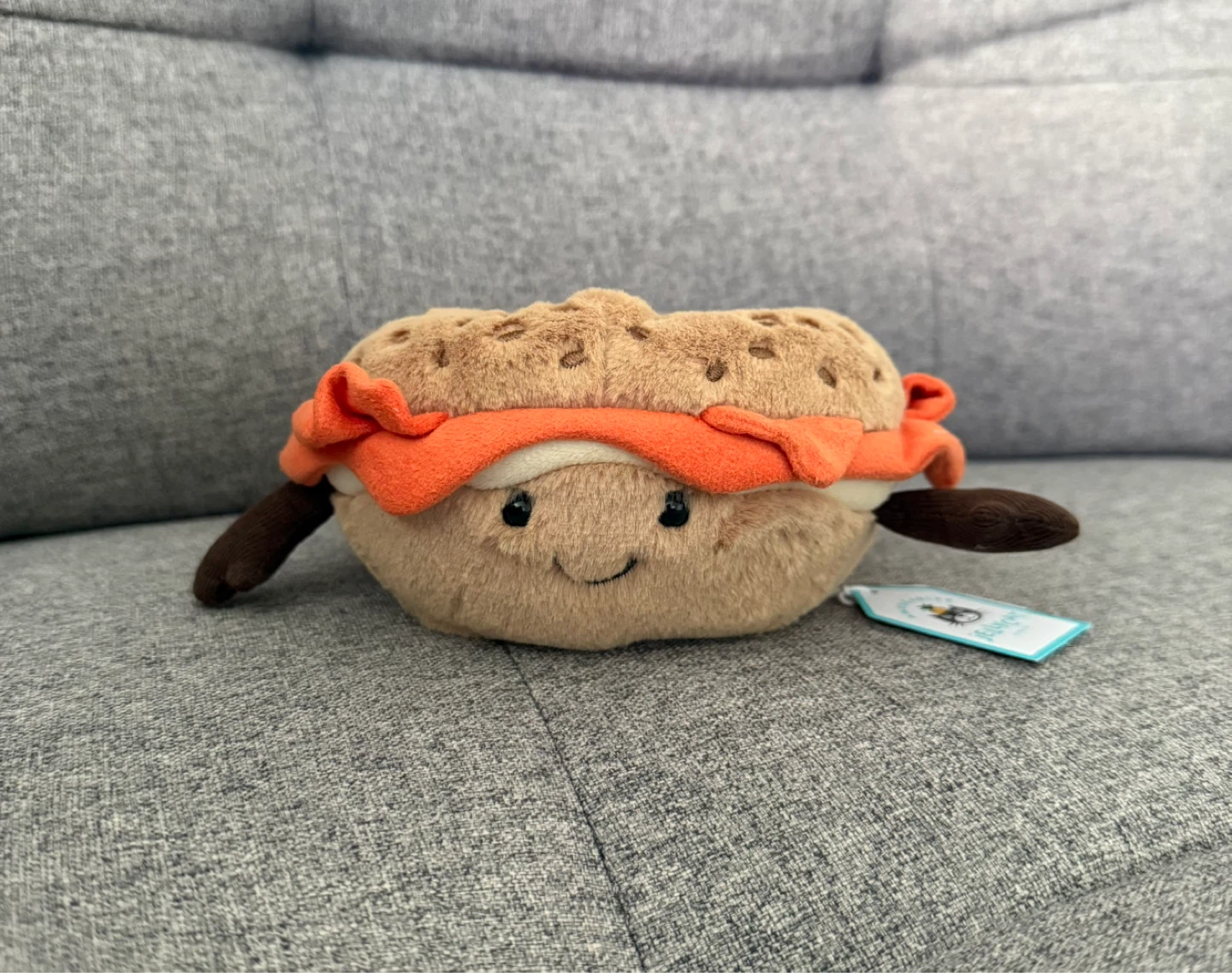 Jellycat Amuseables Bagel Plush Toy