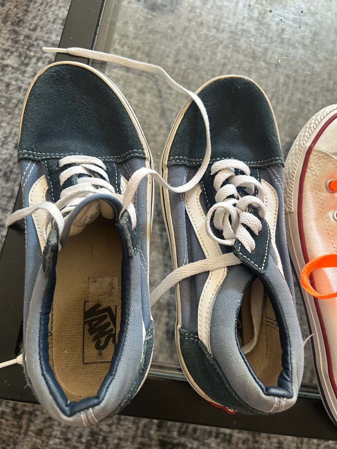 Vans Old Skool Navy Blue Suede Sneakers