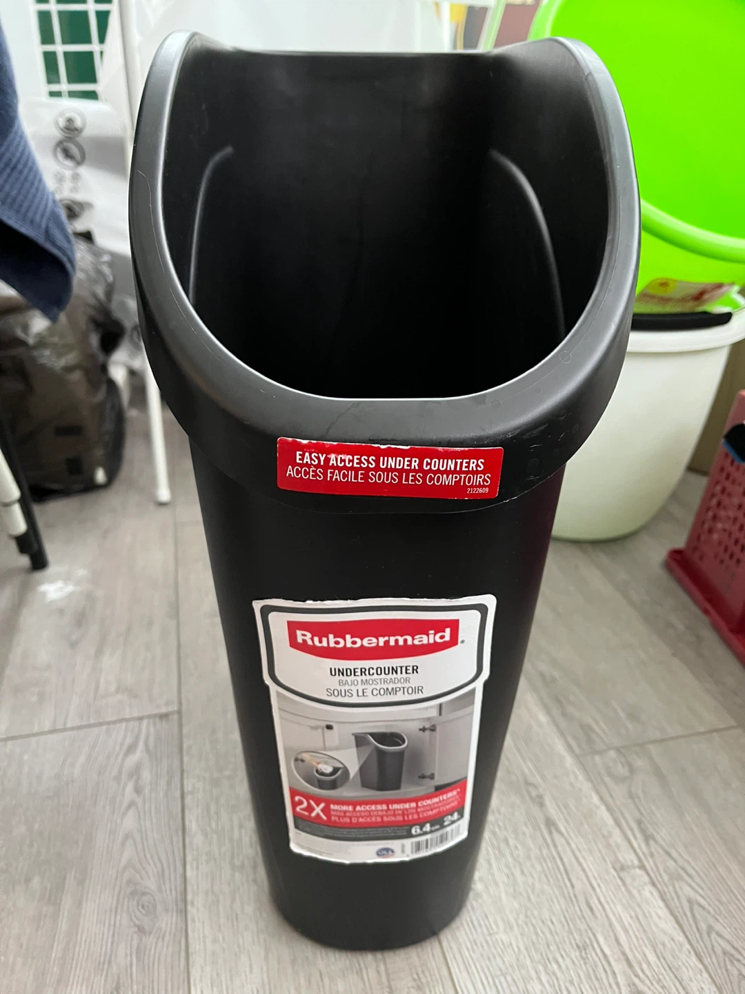 Rubbermaid 6.4-Gallon (24 Liter) Undercounter Wastebasket - photo 2