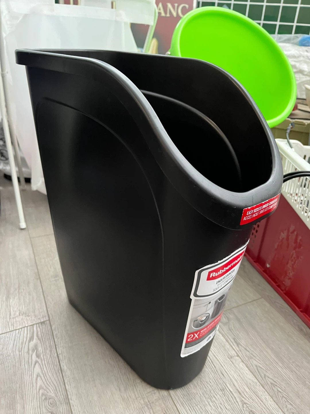 Rubbermaid 6.4-Gallon (24 Liter) Undercounter Wastebasket - photo 3