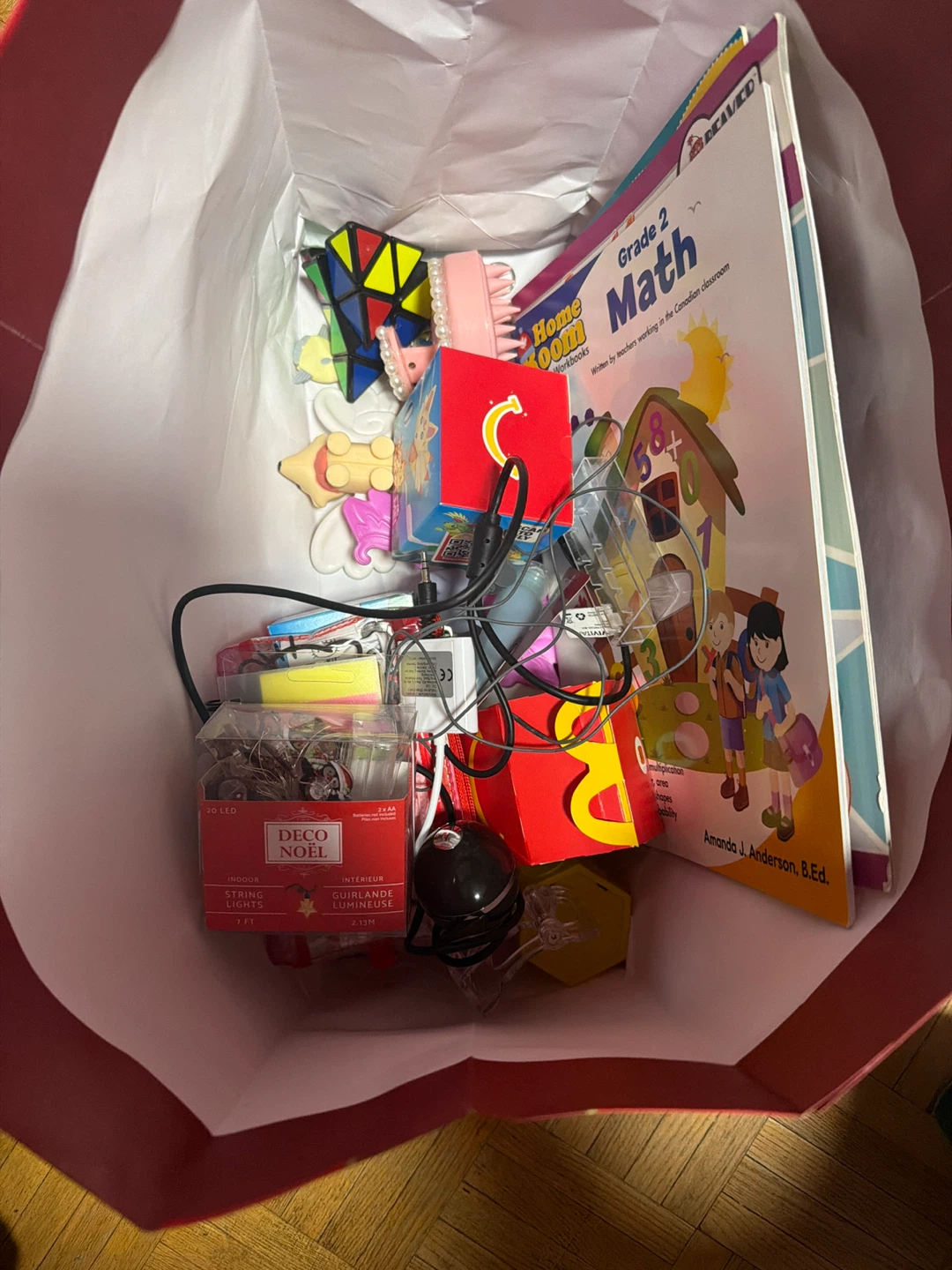 Assorted Kids' Items: Puzzle, Book, String Lights & More - photo 2