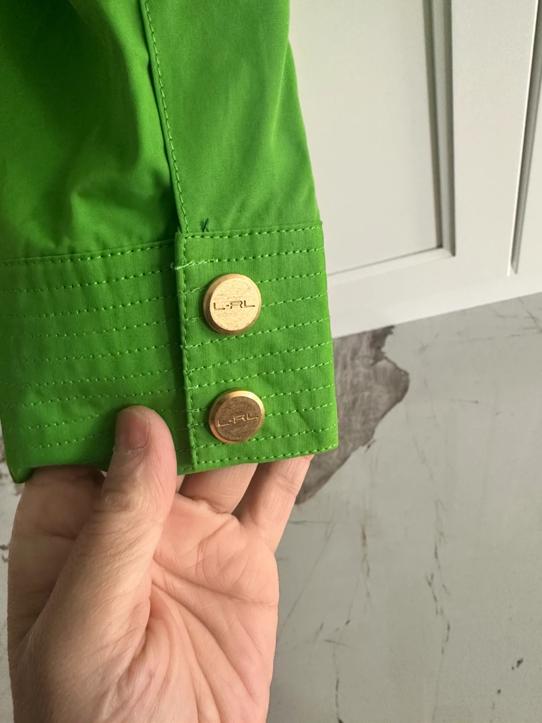 Lauren Ralph Lauren Women's Green Utility Jacket Size M - photo 4