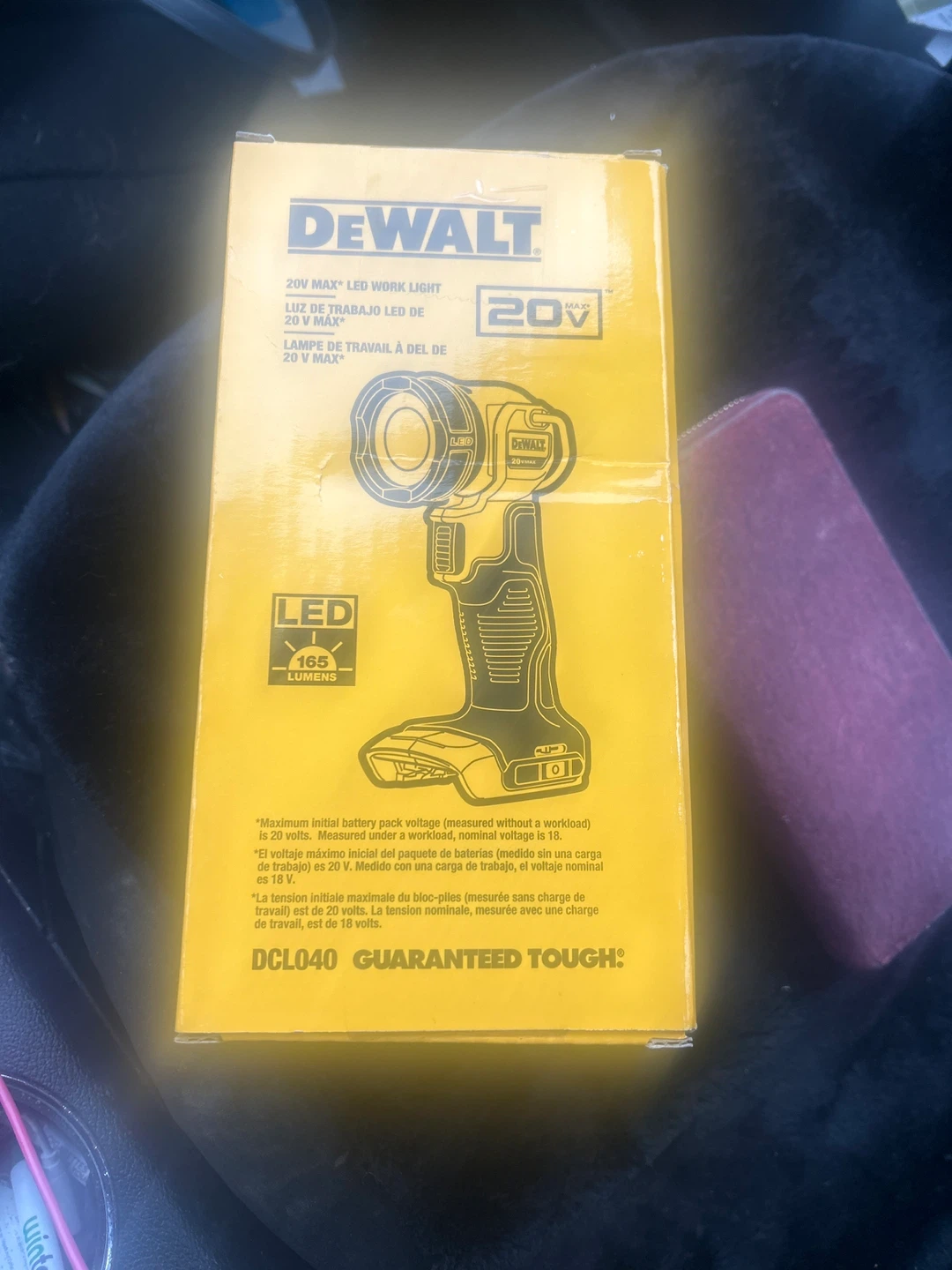 DEWALT 20V MAX LED Work Light DCL040