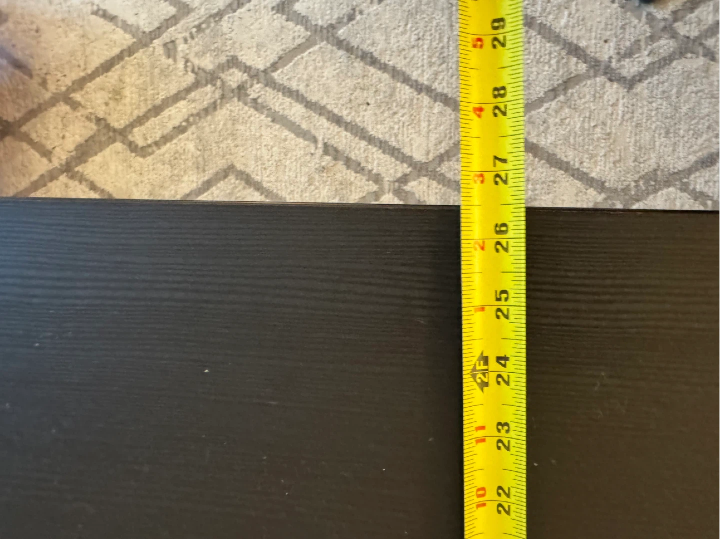 IKEA Black Table - photo 5