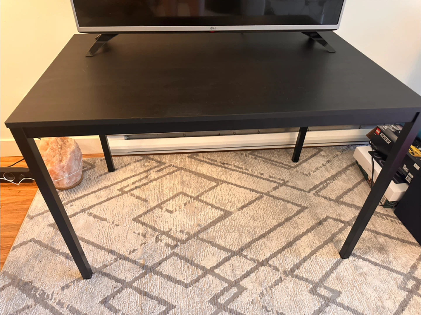 IKEA Black Table - photo 2