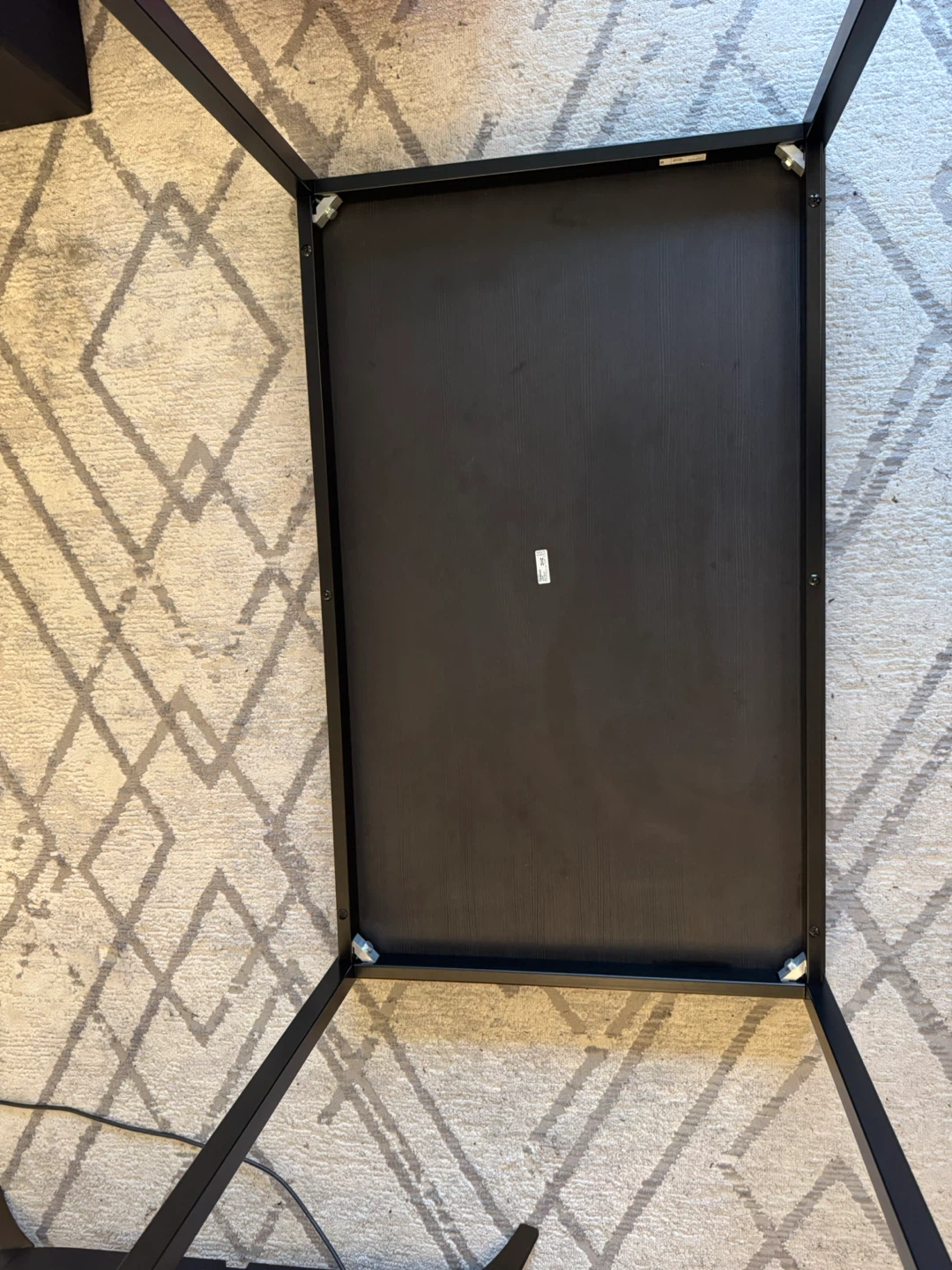 IKEA Black Table - photo 3