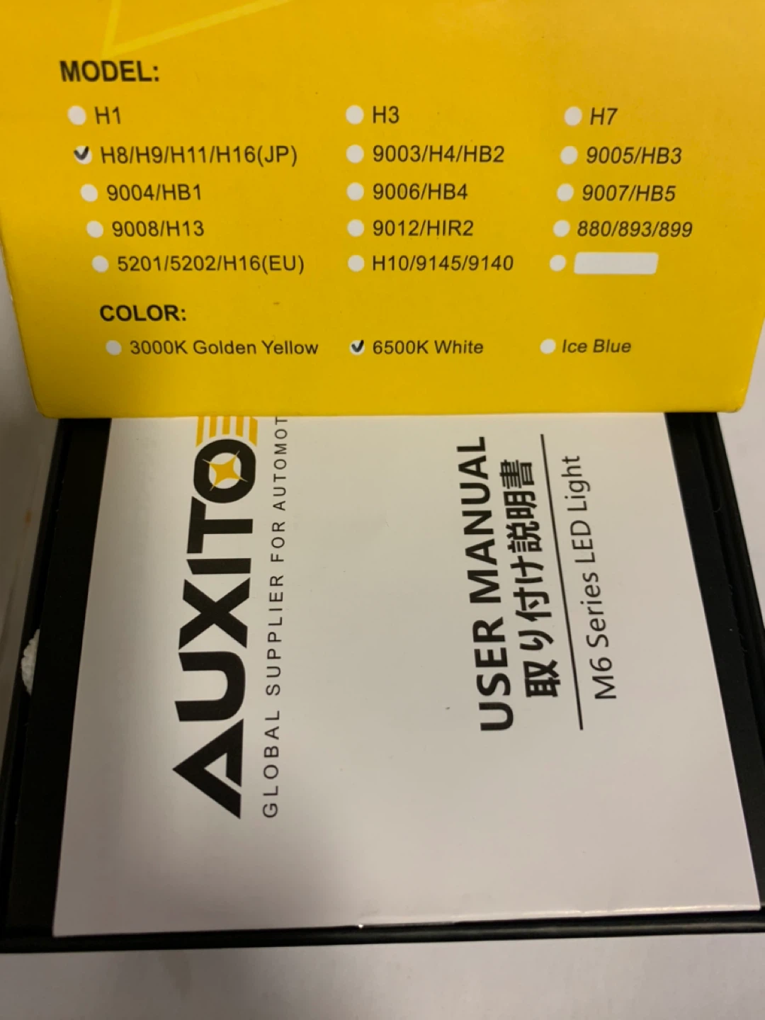 AUXITO H11 LED Bulbs 6500K White - photo 5