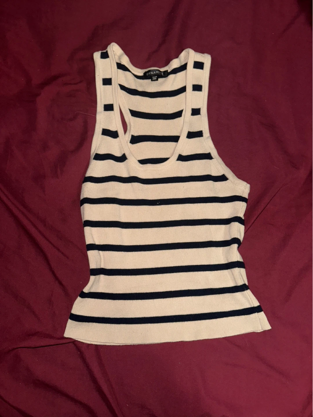 Dynamite Striped Tank Top TP/XS