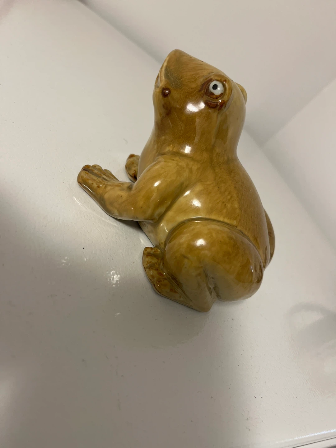 Ceramic Frog Figurine - photo 3