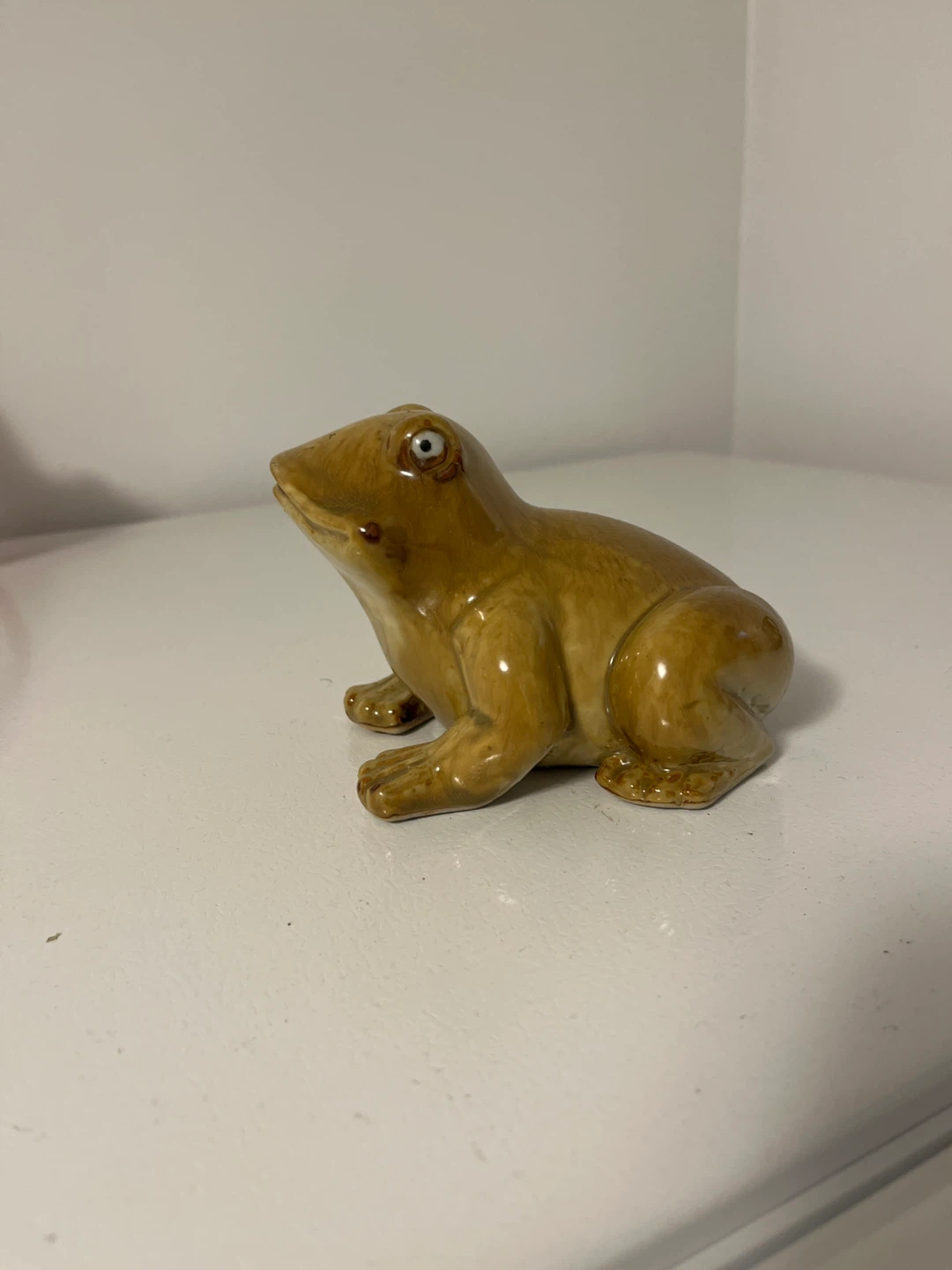 Ceramic Frog Figurine