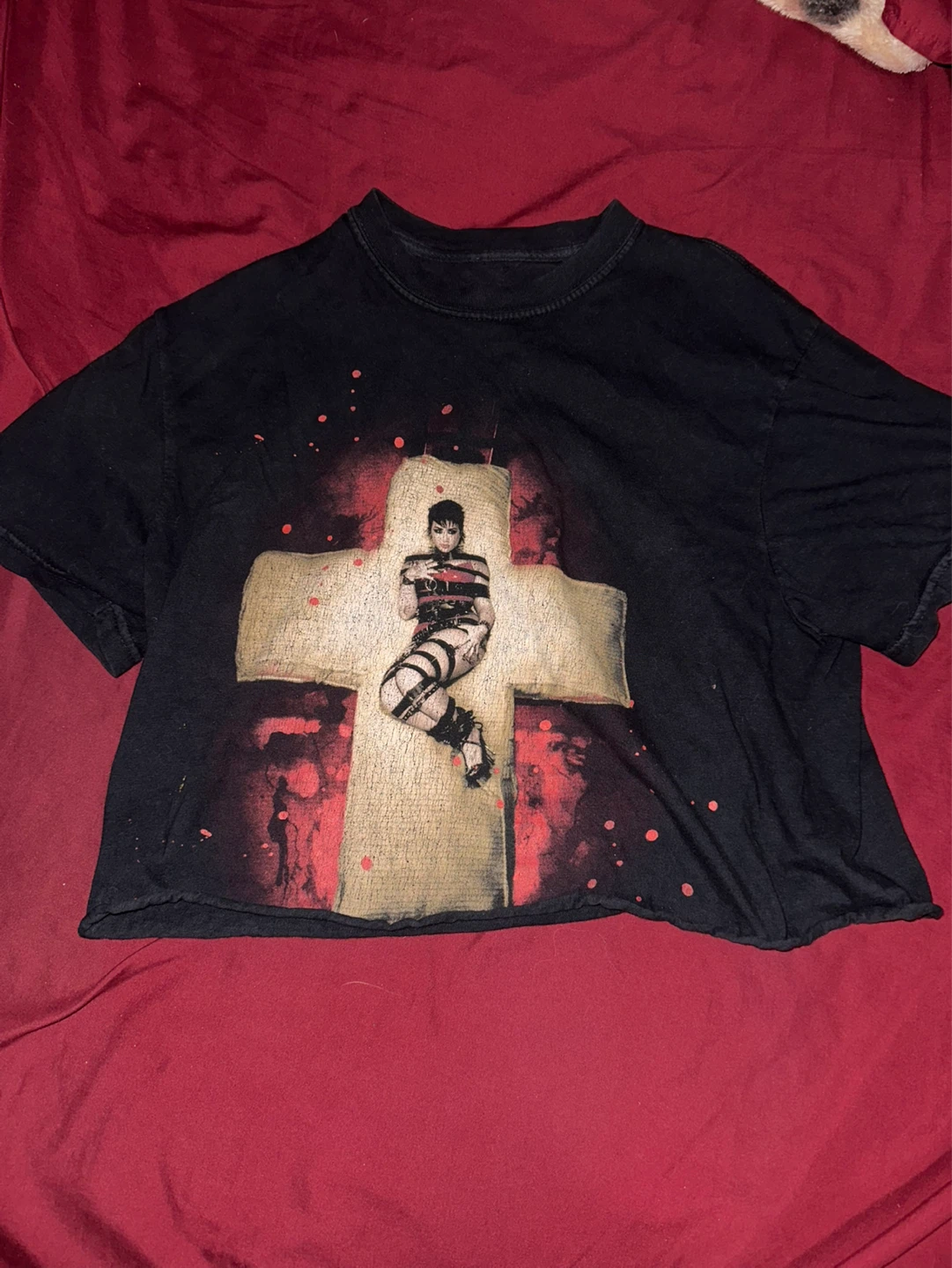 Demi Lovato Holy Fvck Cropped T-Shirt