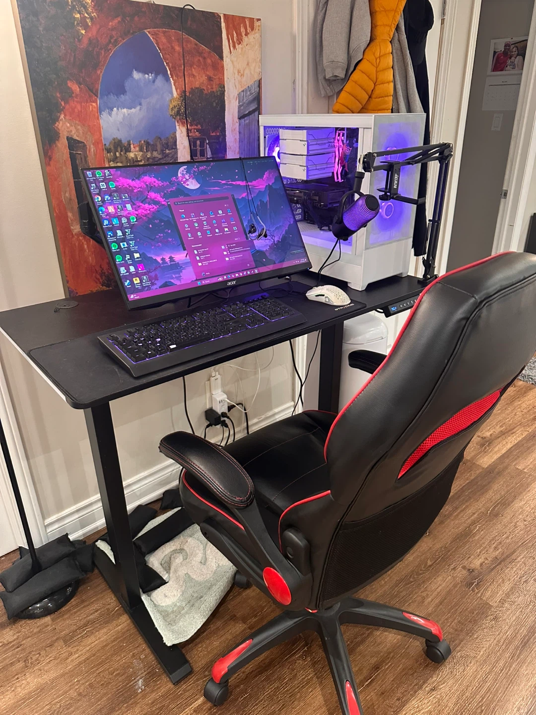 Custom Gaming PC - White Case