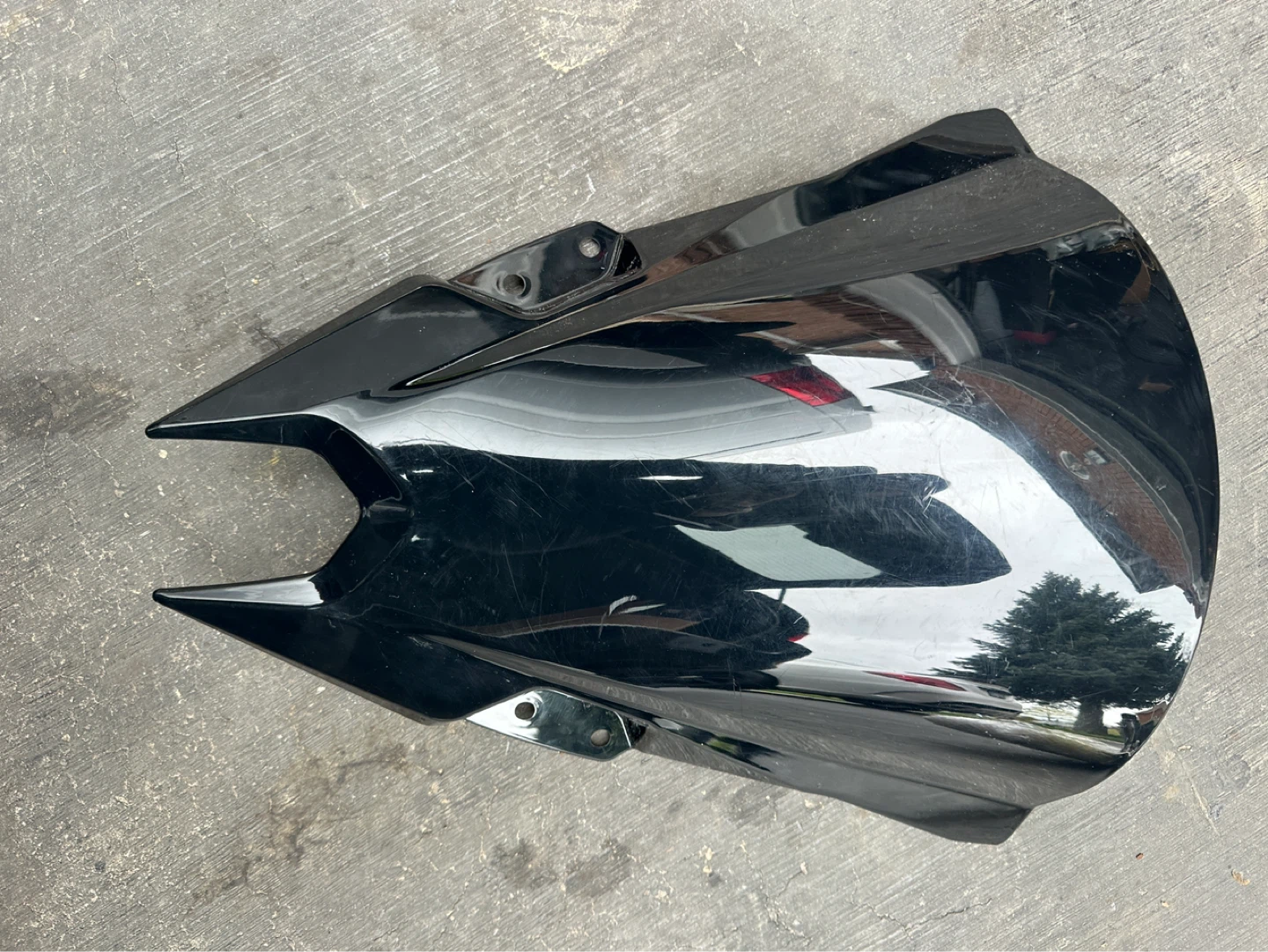 Motorcycle Windshield Wind Deflector - photo 2