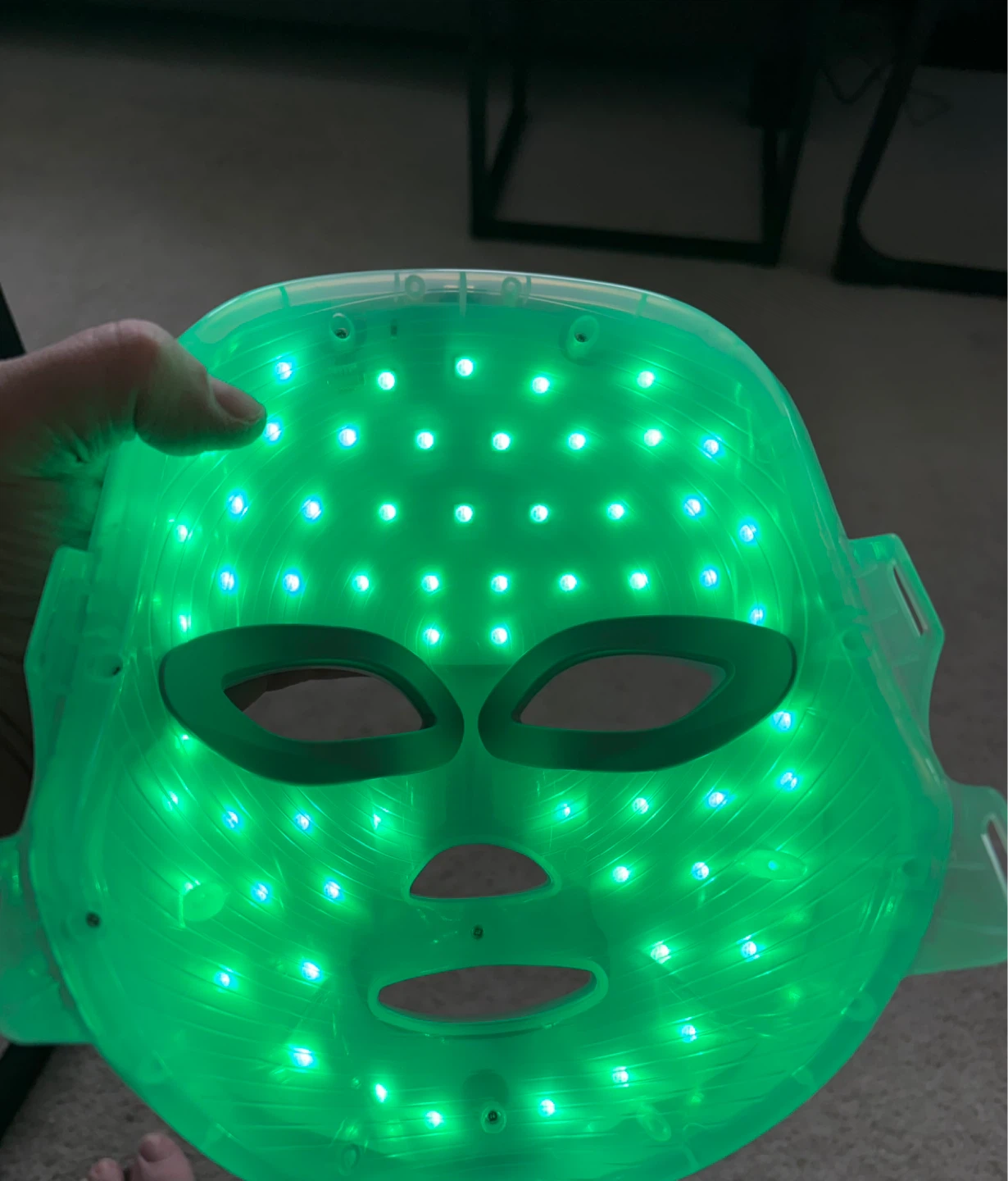 7 Color LED Light Therapy Facial Mask – USB Rechargeable - photo 3
