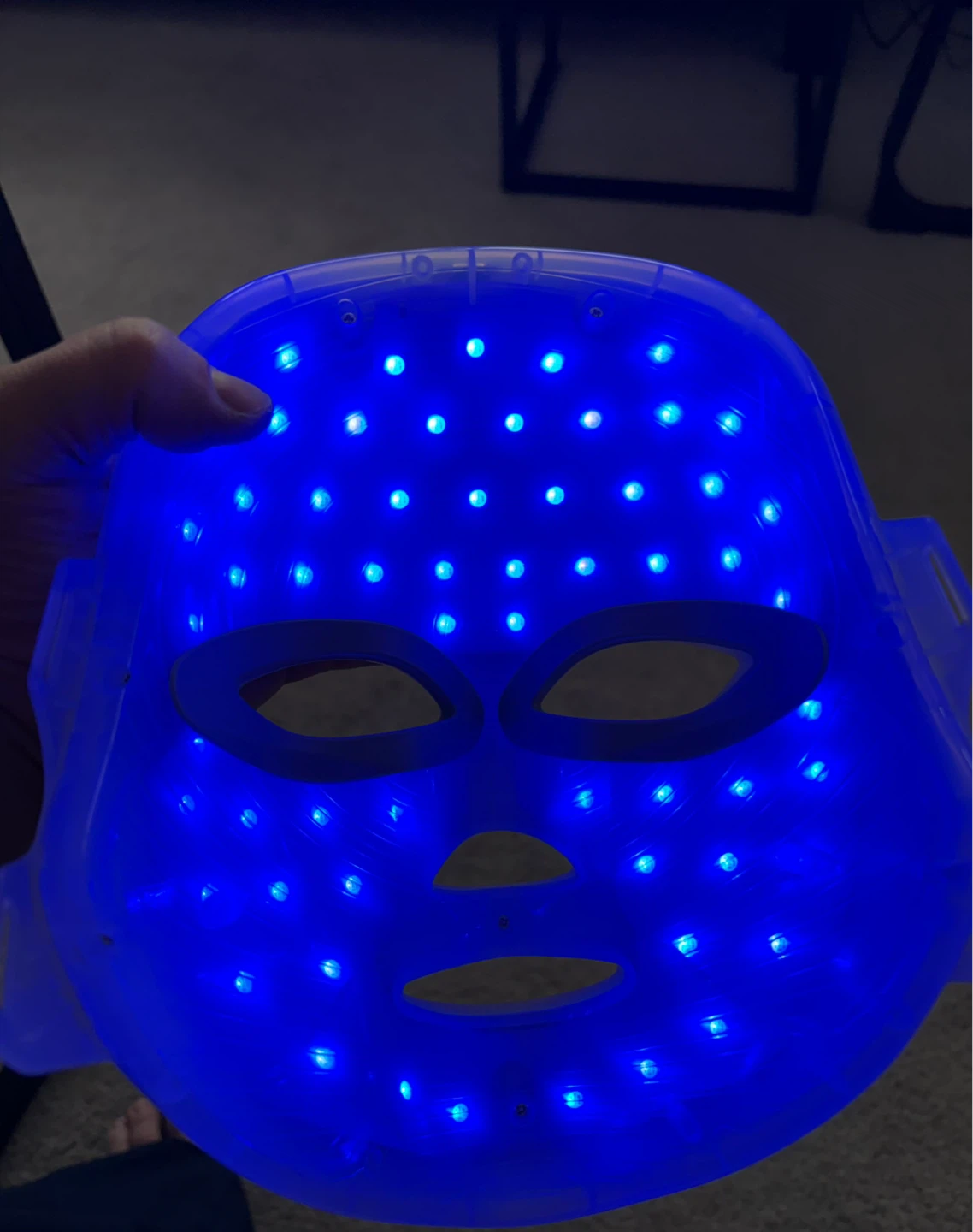 7 Color LED Light Therapy Facial Mask – USB Rechargeable - photo 4