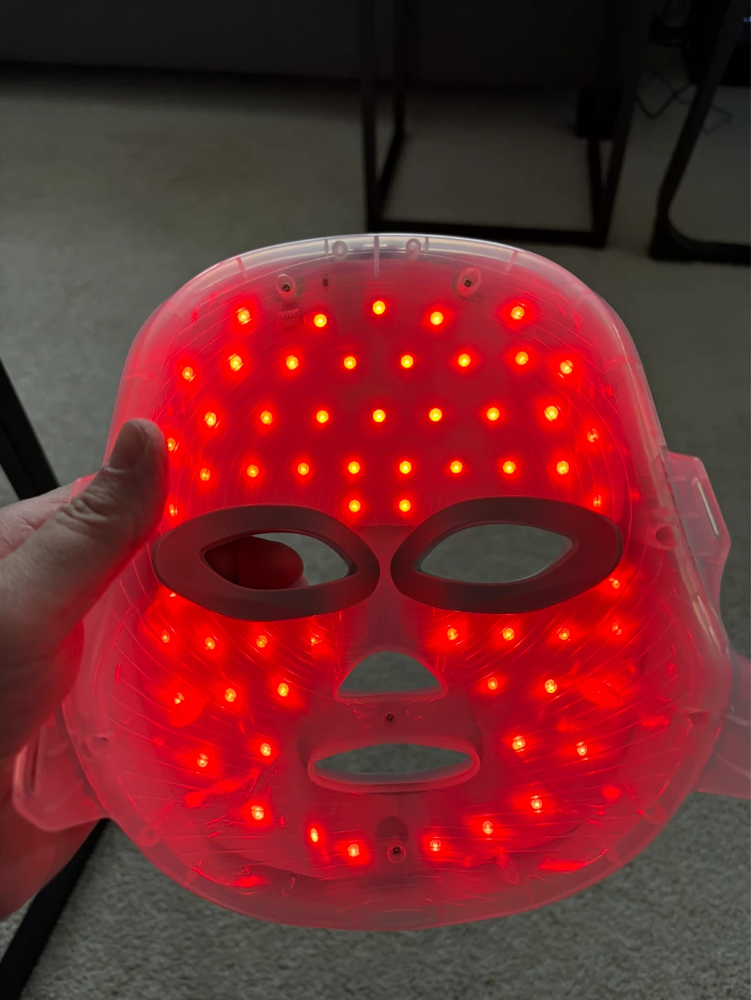 7 Color LED Light Therapy Facial Mask – USB Rechargeable - photo 2
