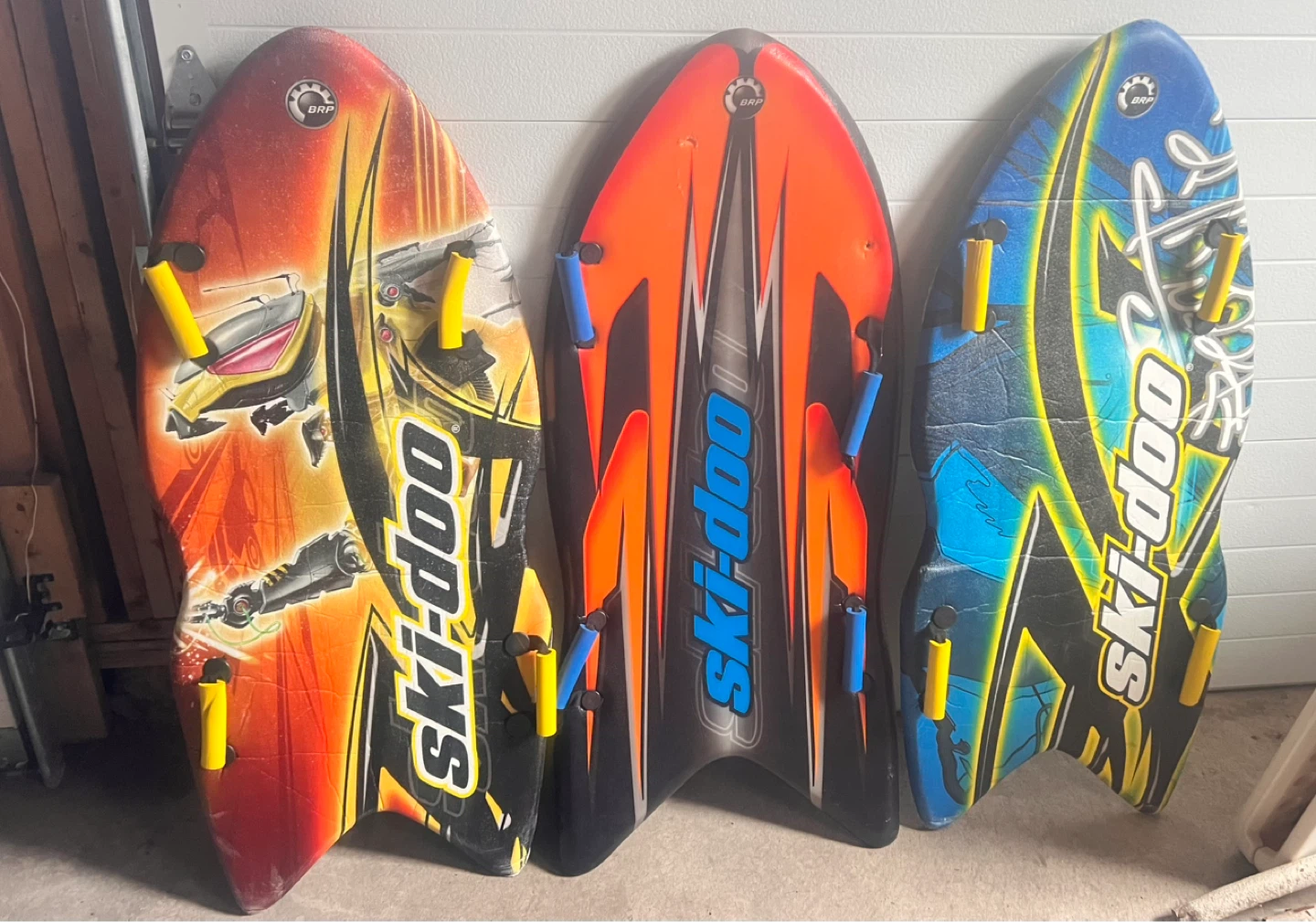 3 Ski-Doo Water/Snow Sleds (3)