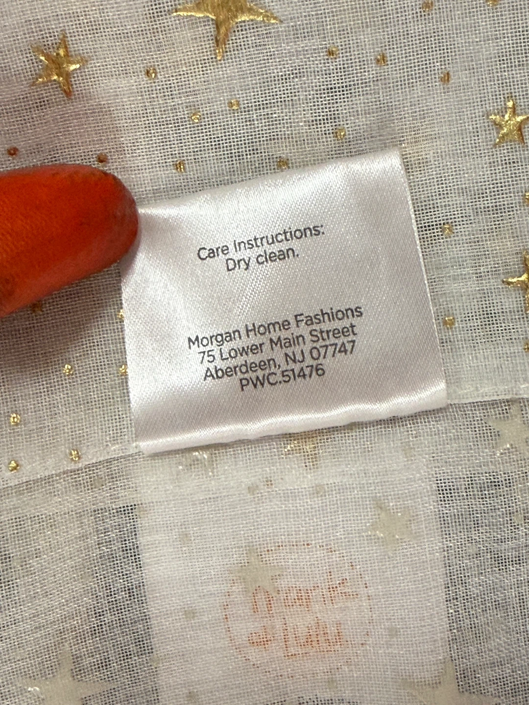 Frank & Lulu Sheer Star Curtains 2-panels - photo 3