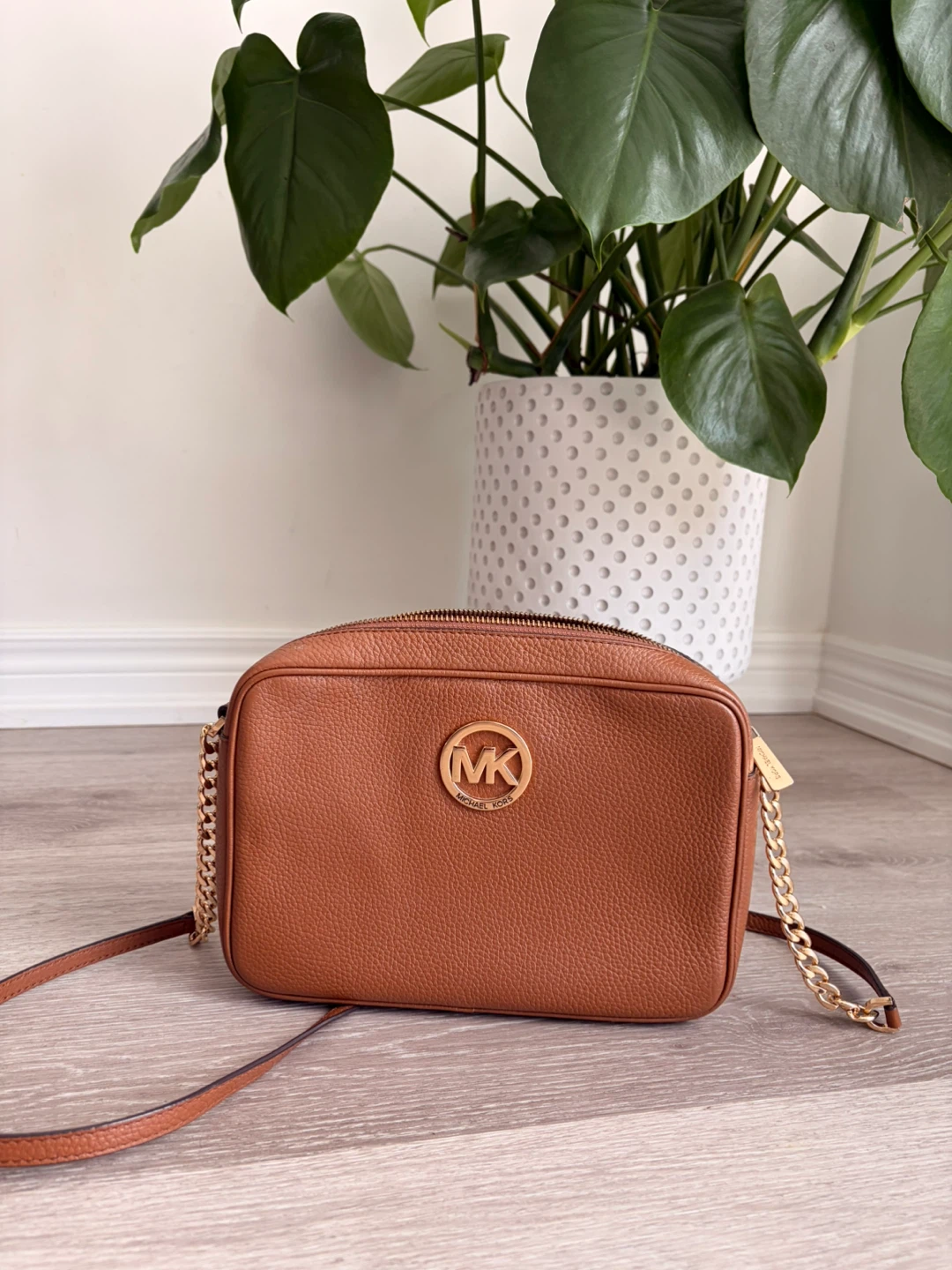 Michael Kors Brown Leather Crossbody Bag - photo 2