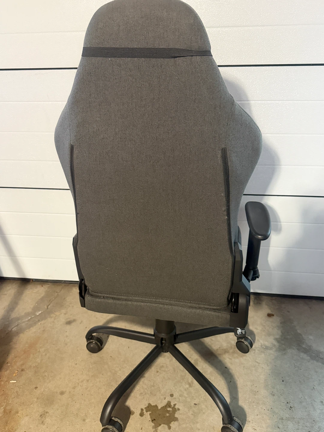 PZDO Gaming Chair with Footrest - Grey - photo 4