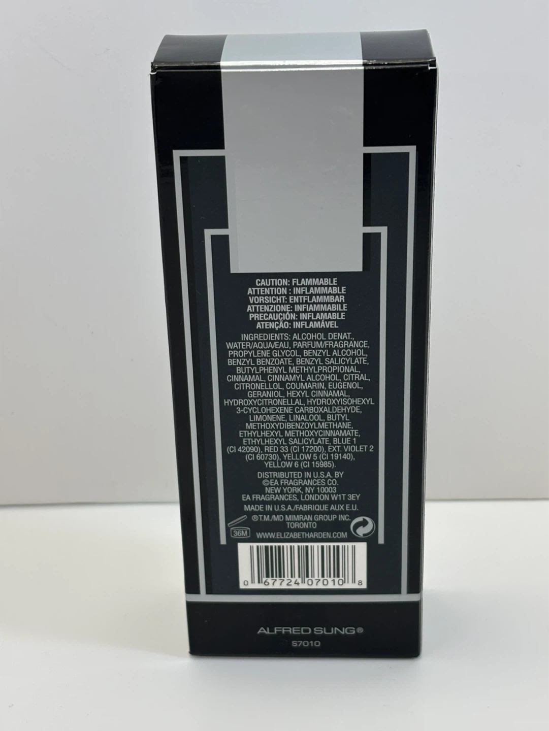 Alfred Sung Homme Eau De Toilette Spray 100ml - photo 4