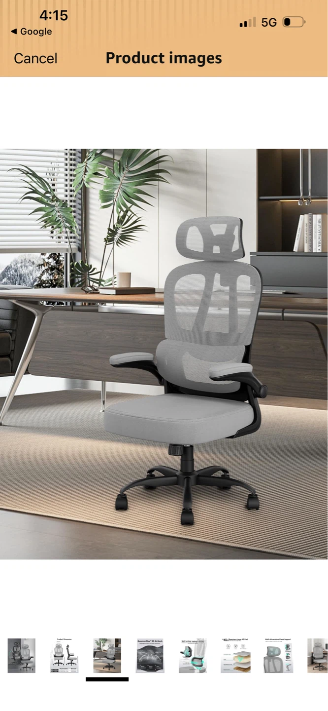 New Ergonomic Mesh Office Chair with Lumbar Support - photo 2