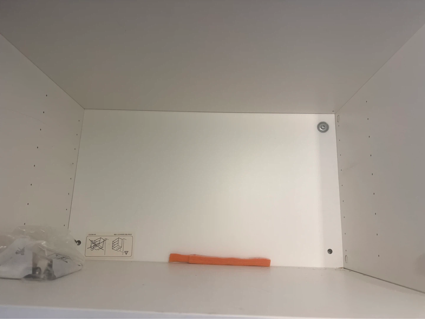 Gloss White IKEA Entertainment wall Unit - photo 4