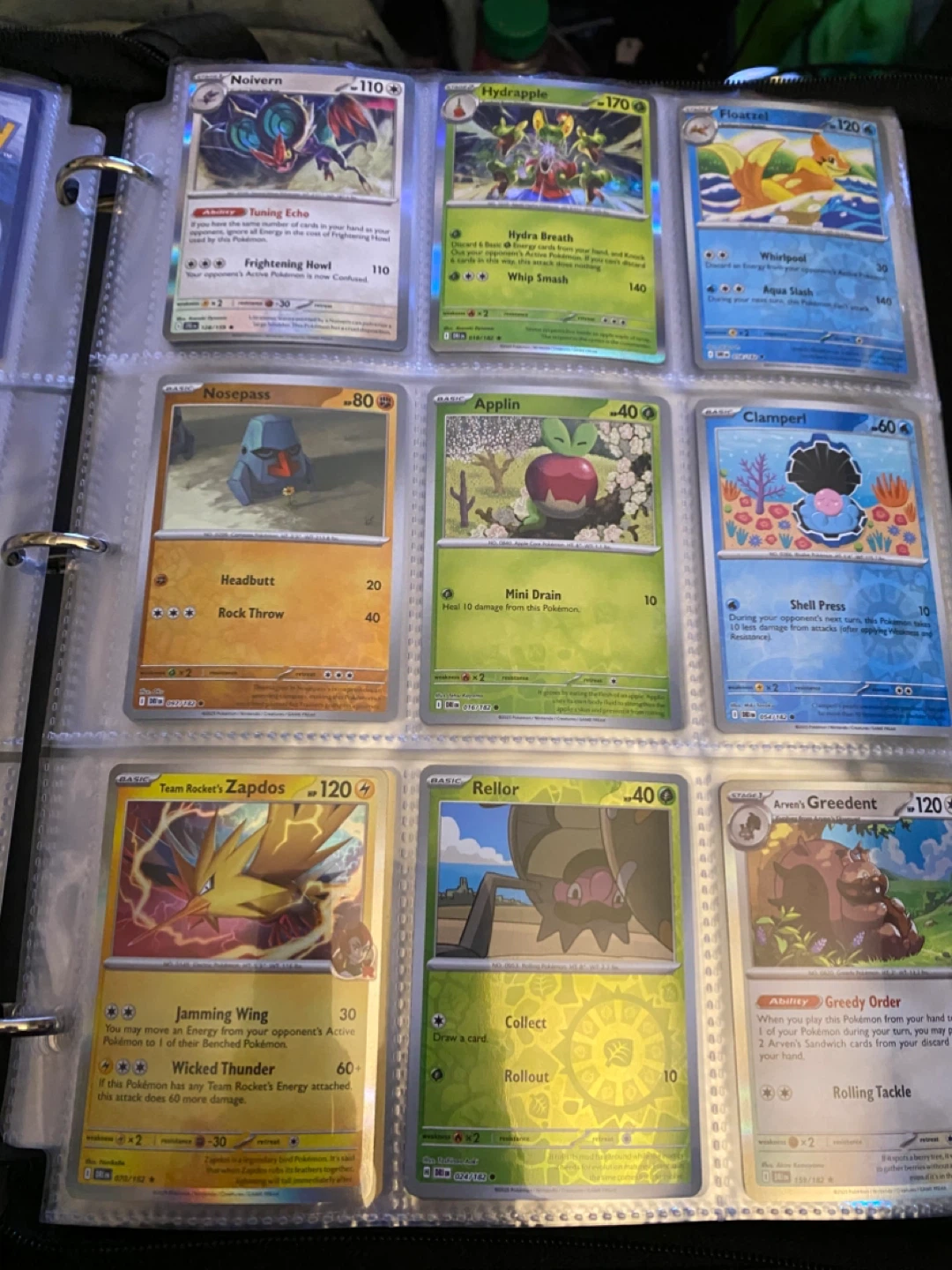 Pokemon Trading Card Binder Full of Cards - photo 5