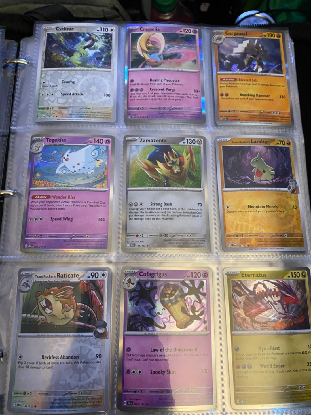 Pokemon Trading Card Binder Full of Cards - photo 4