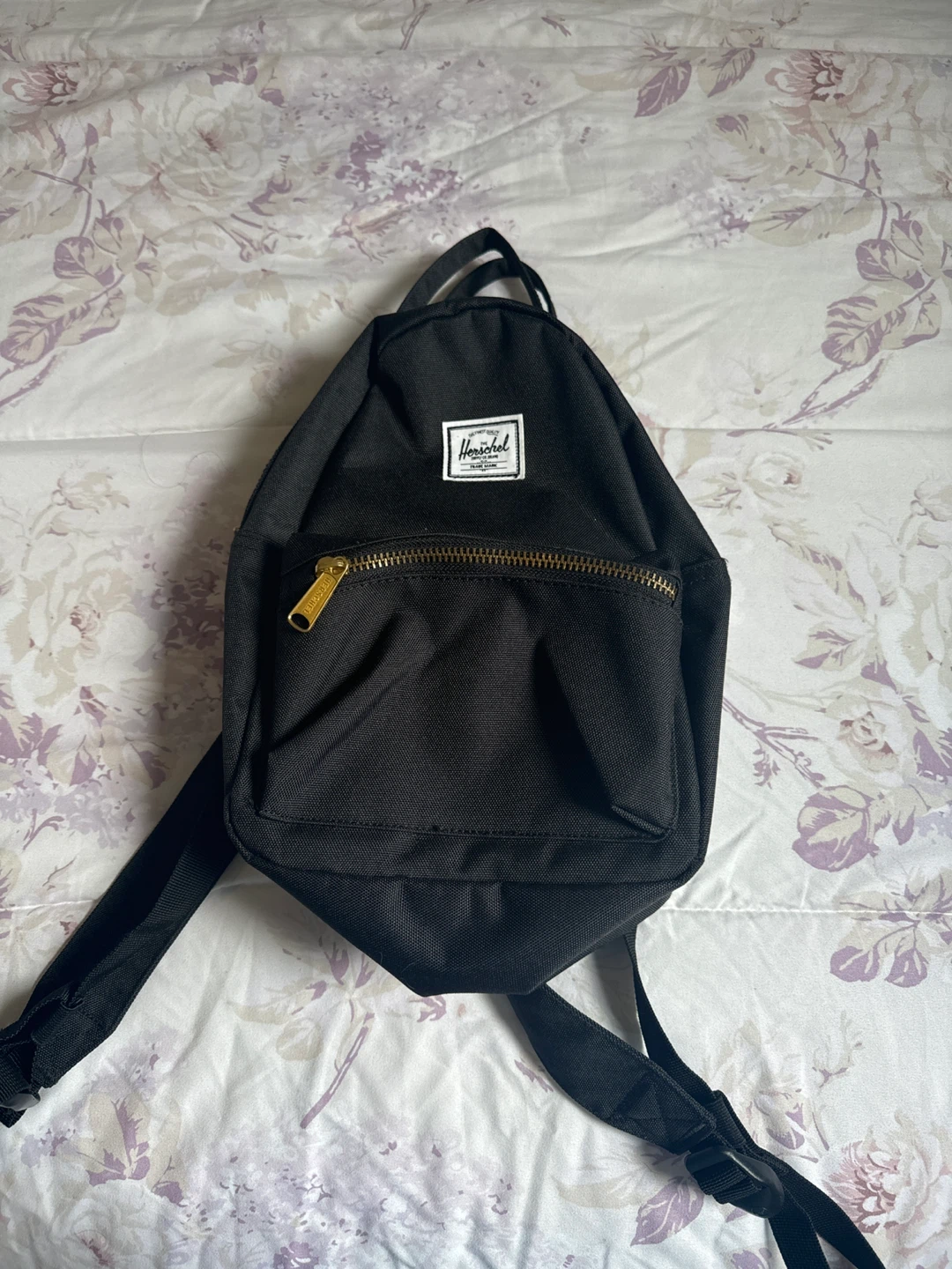 Herschel Black Mini Backpack