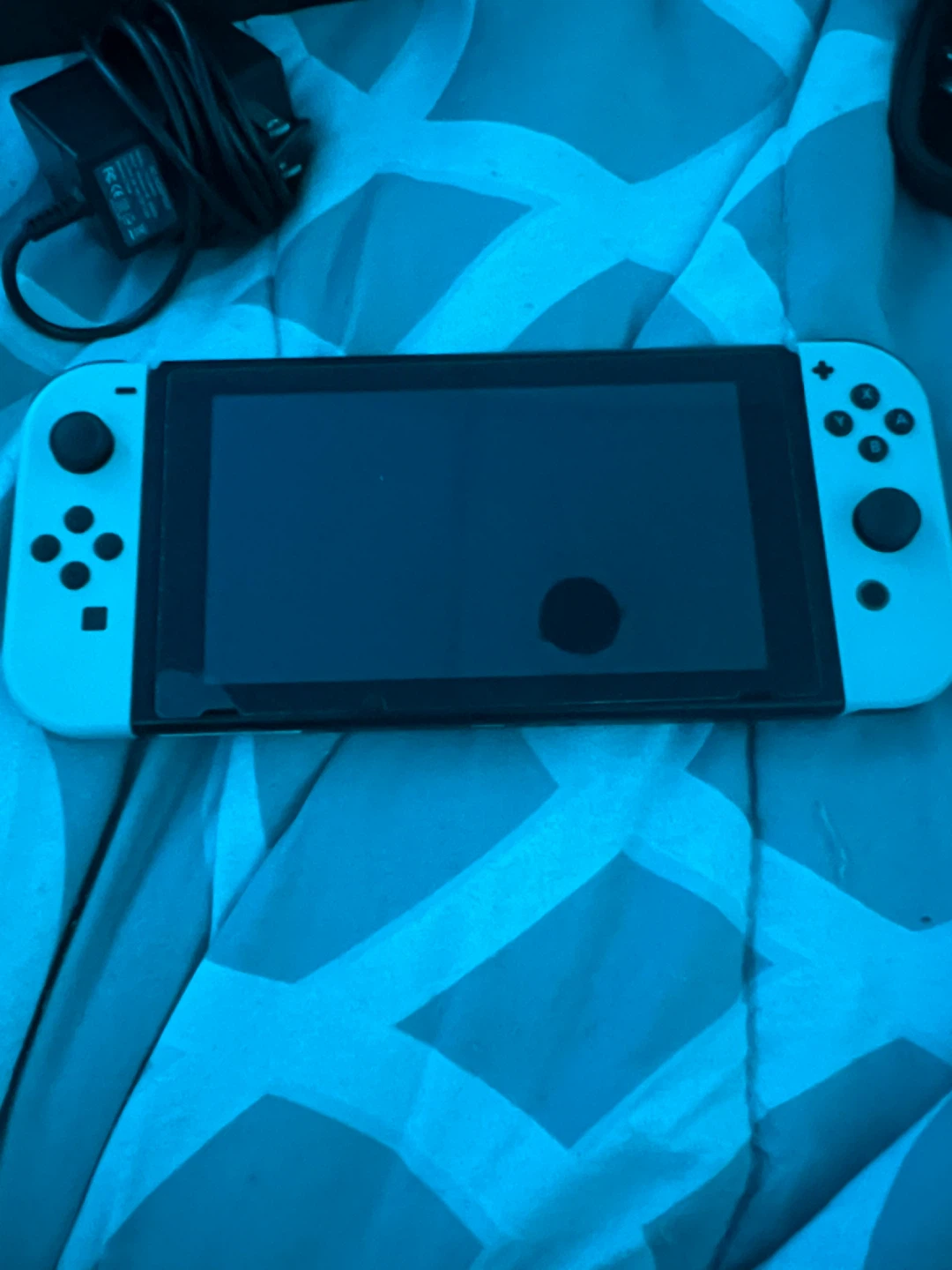 Nintendo Switch OLED White Console with Hori Accessories - photo 3