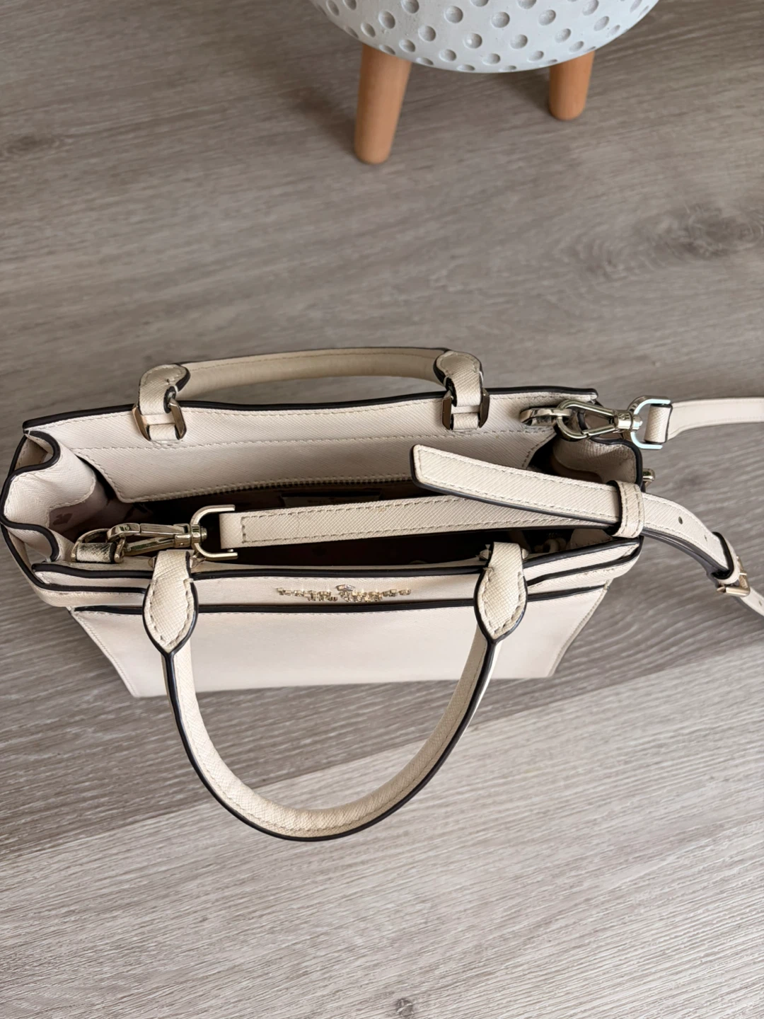 Kate Spade Cream Leather Top Crossbody - photo 2