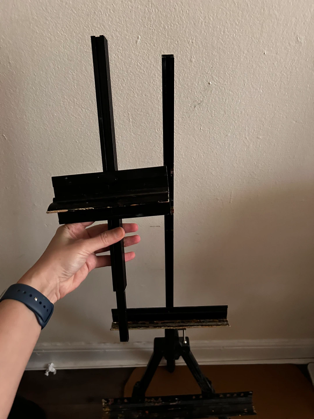 Black Metal Artist's Easel - photo 3