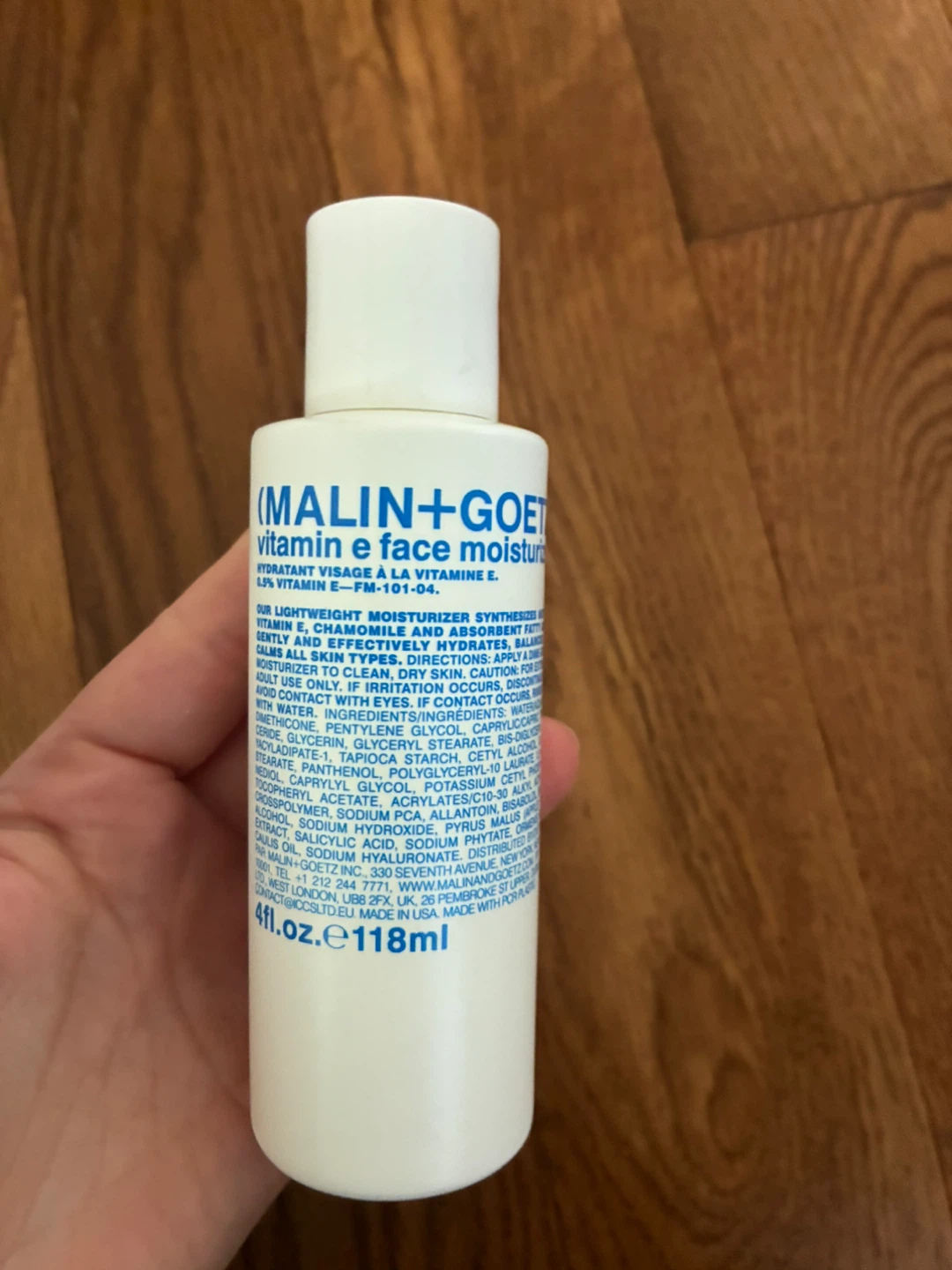 Malin+Goetz Vitamin E Face Moisturizer 4oz