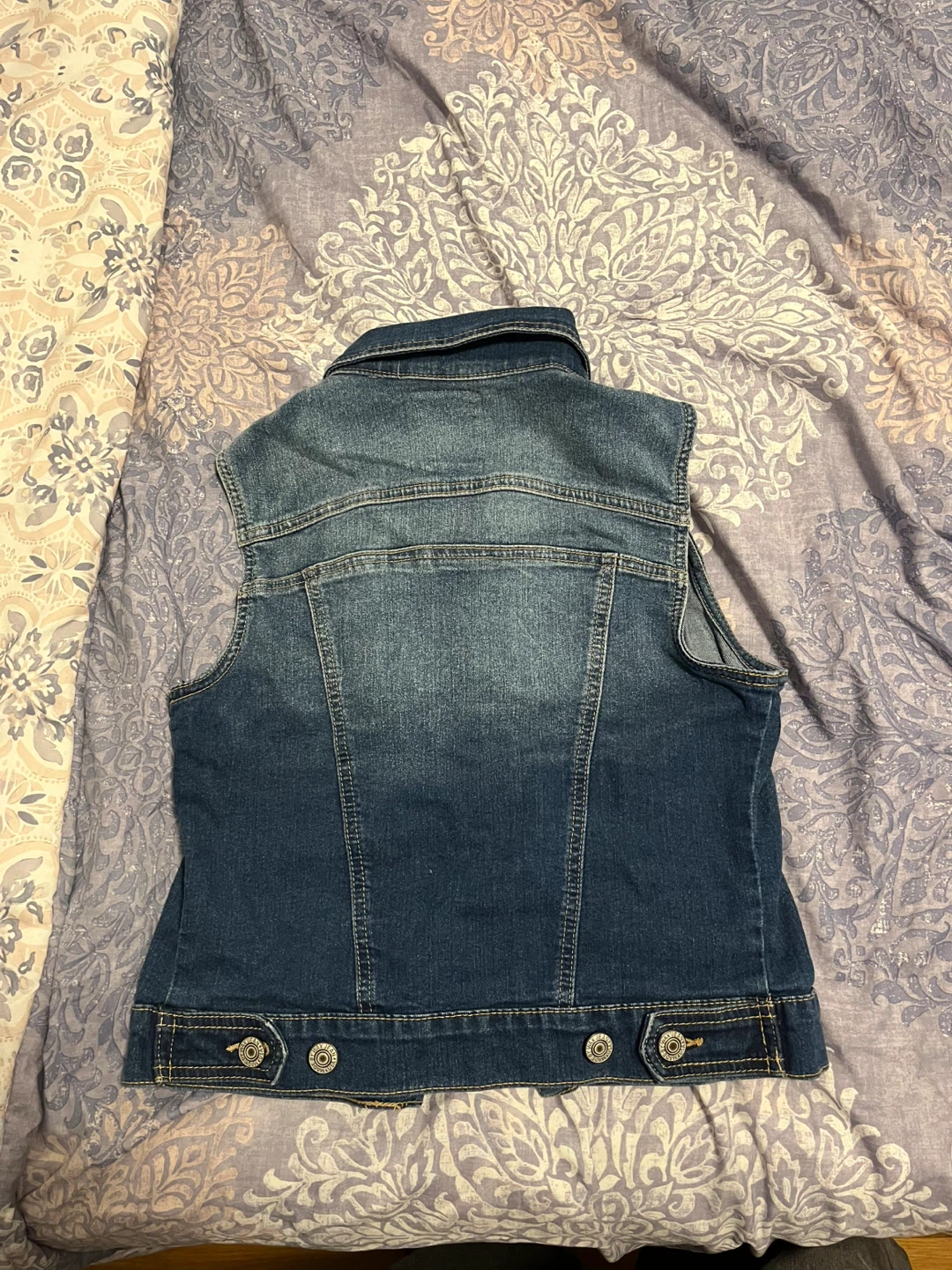 Wax Jean Denim Vest - photo 2