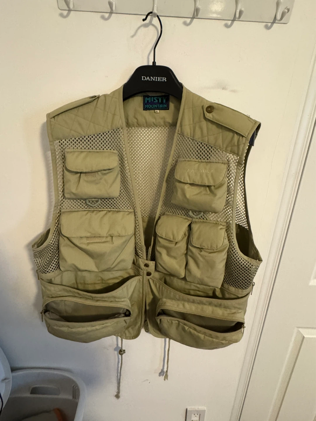 Vintage Misty Mountain Utility / Fishing Vest XL