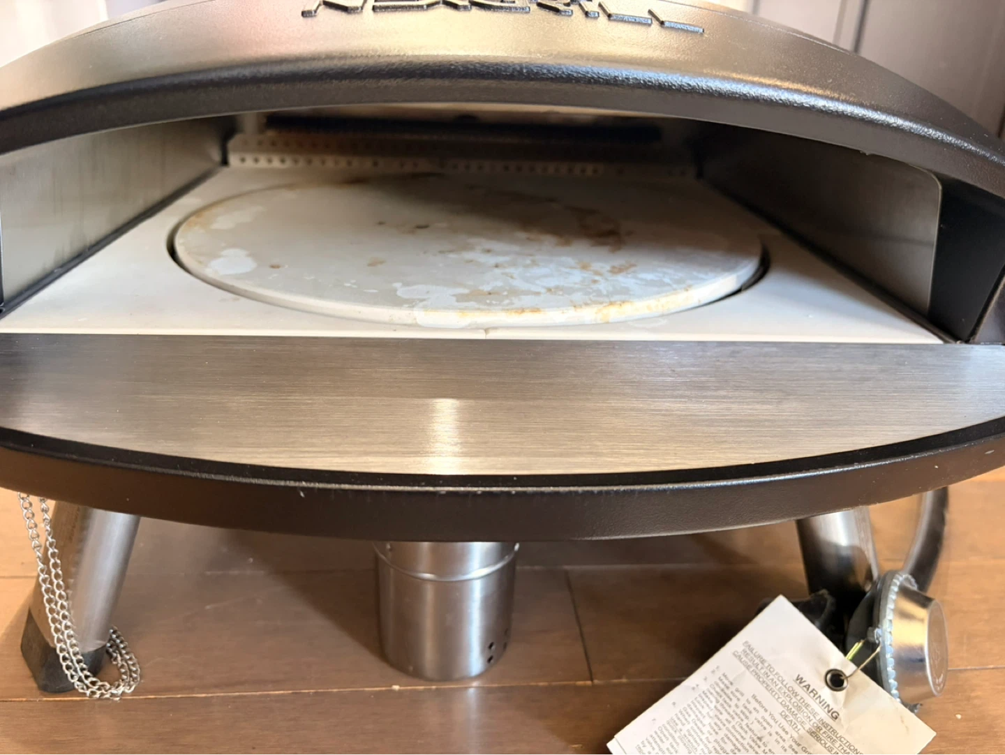 Nexgrill Ora 12” outdoor tabletop propane pizza oven - photo 3