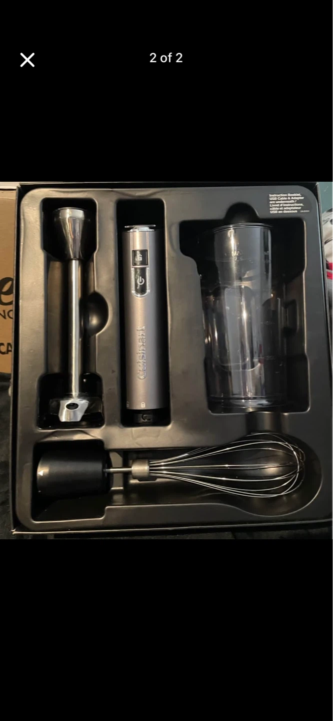 Cuisinart EvolutionX Cordless Hand Blender Set - photo 2