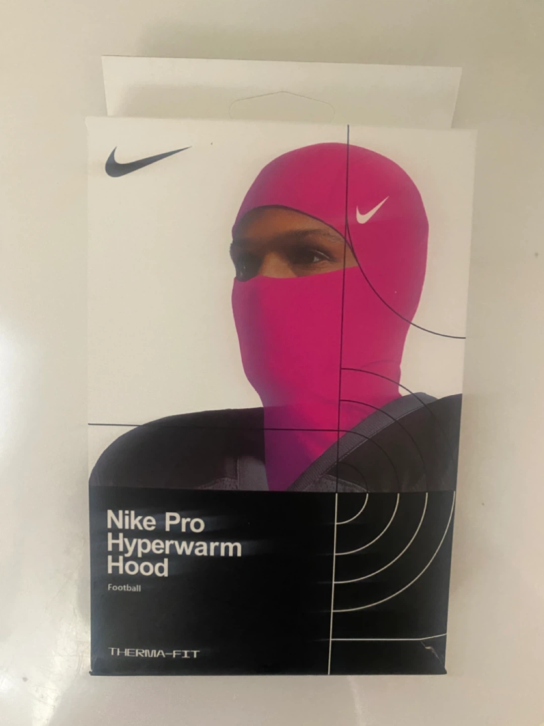 Pink Nike ski