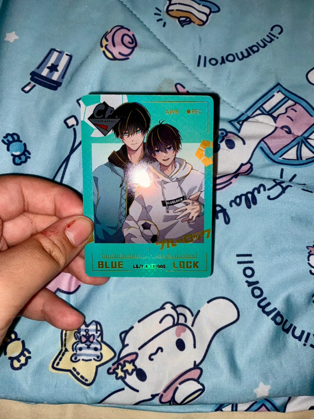 Blue Lock CP Rin X Isagi Card
