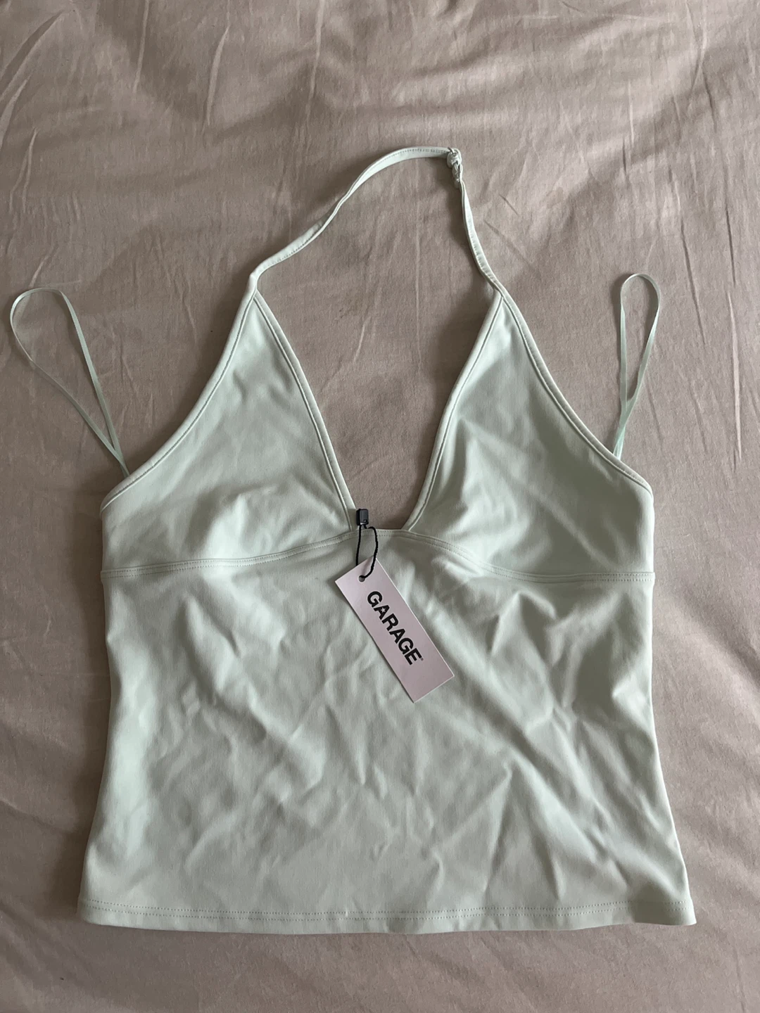 Garage Halter Top - M/M - Mint Green