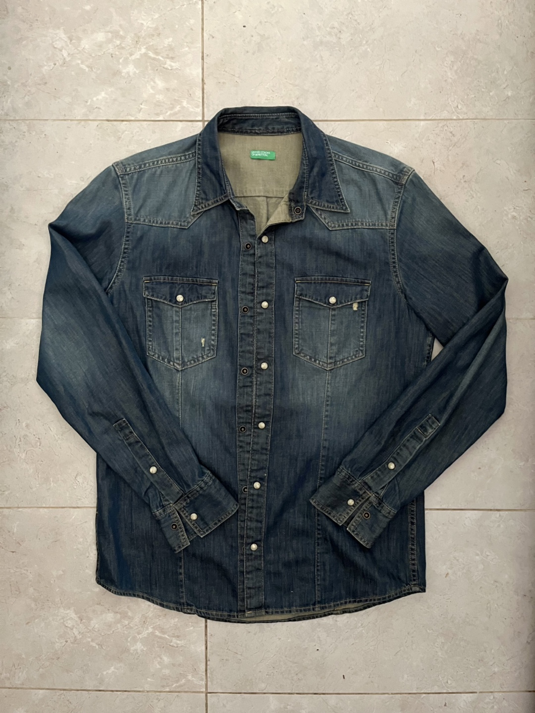 United Colors of Benetton Denim Shirt