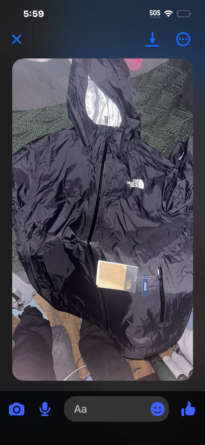 The North Face DryVent Black Jacket