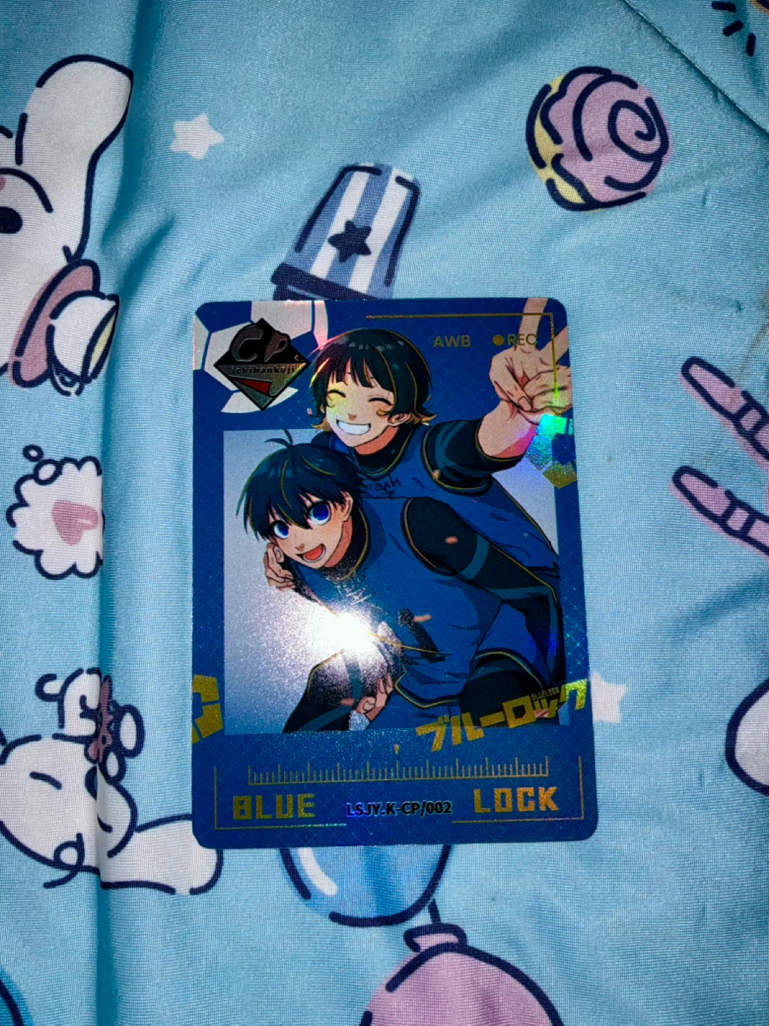 Blue Lock CP Bachira X Isagi Card