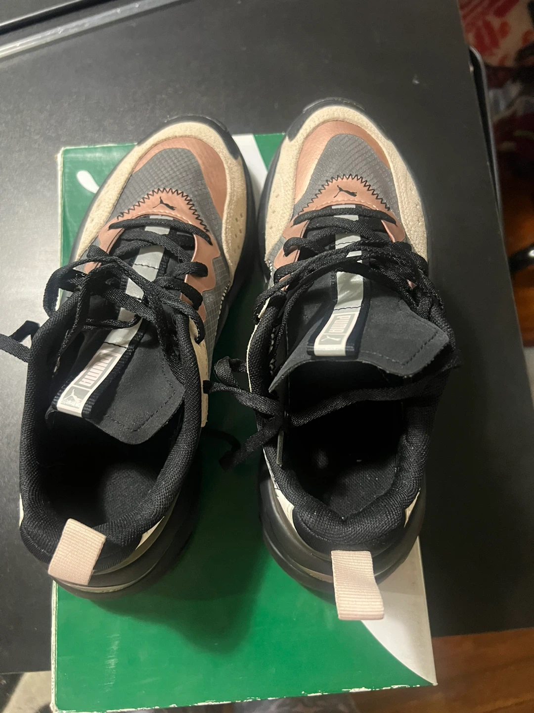 Puma Rise WN's Women's Shoes - Rose Gold/Grey/Black - Size 8.5 - photo 2